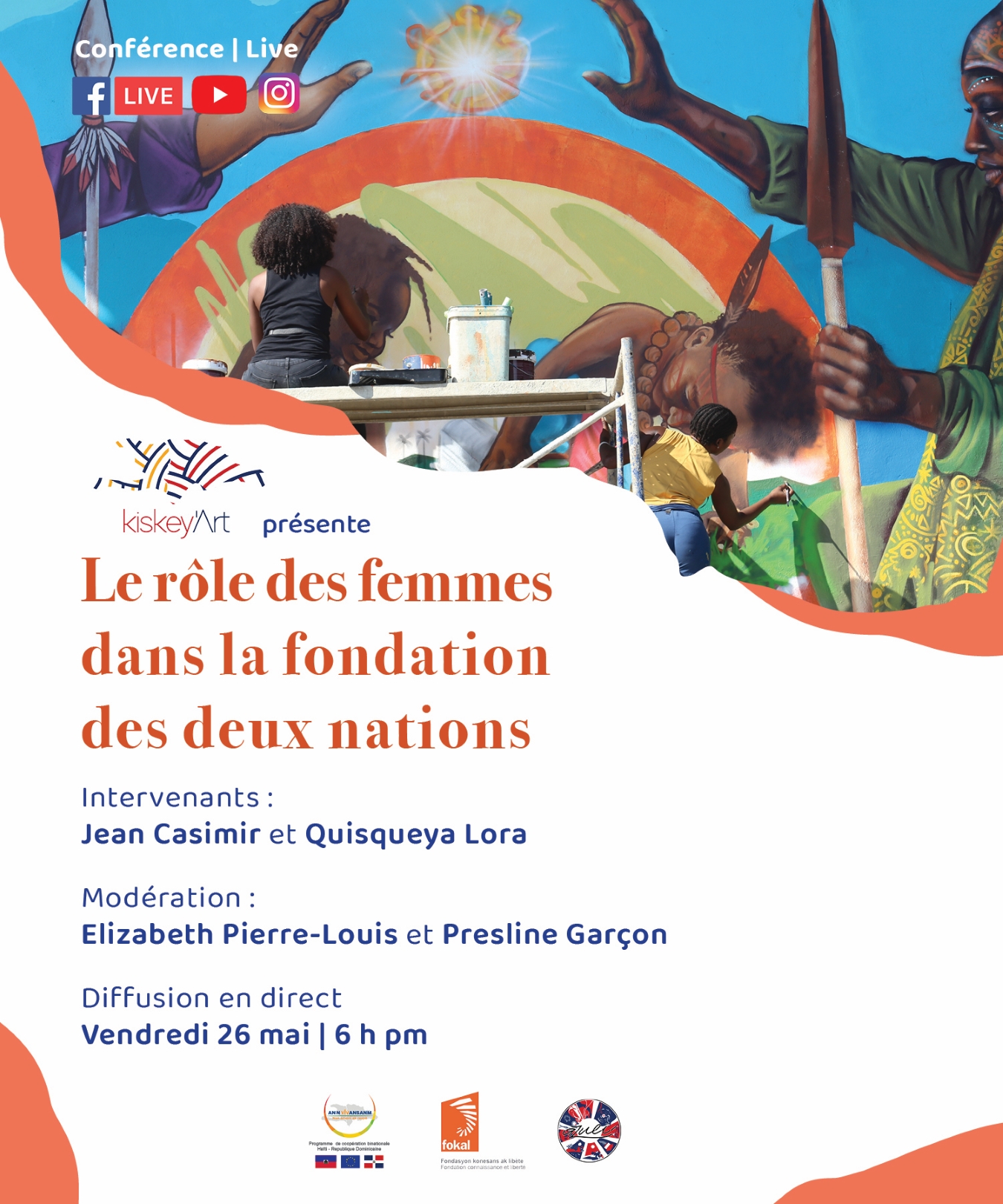 affiche kiskey art conference 26 mai 2023n