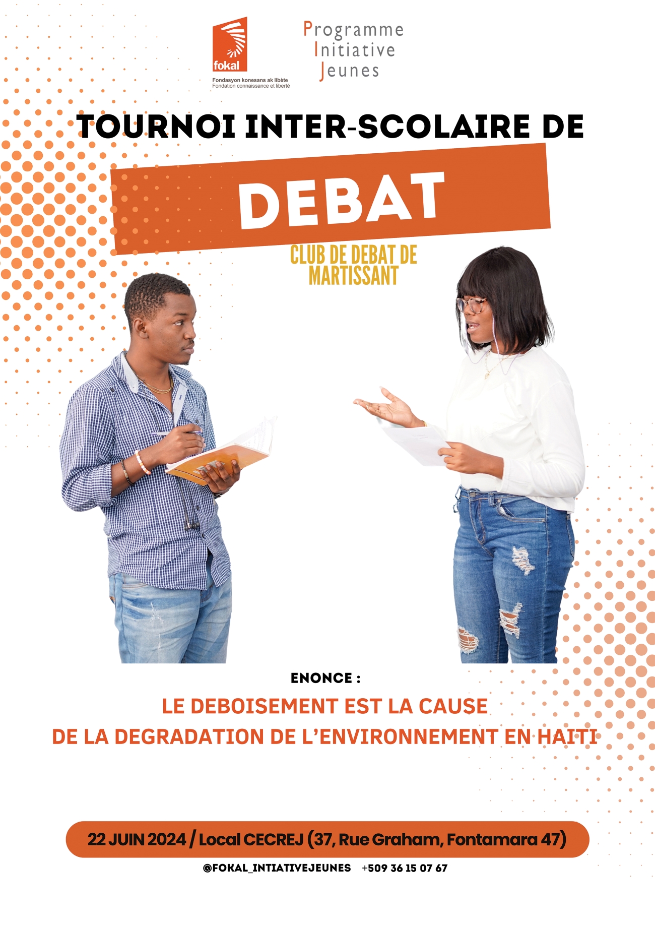 affiche debat